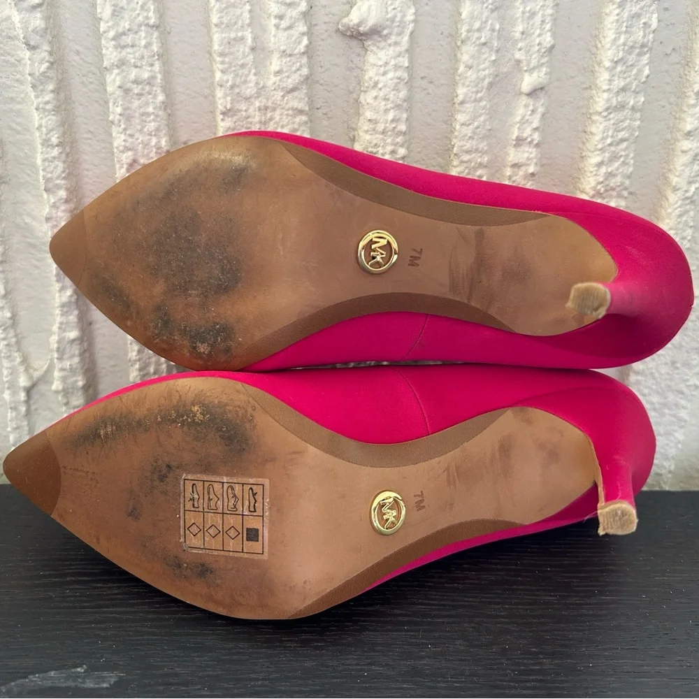 Michael Kors Hot Pink Stiletto Pumps size 7 - Picture 10 of 10